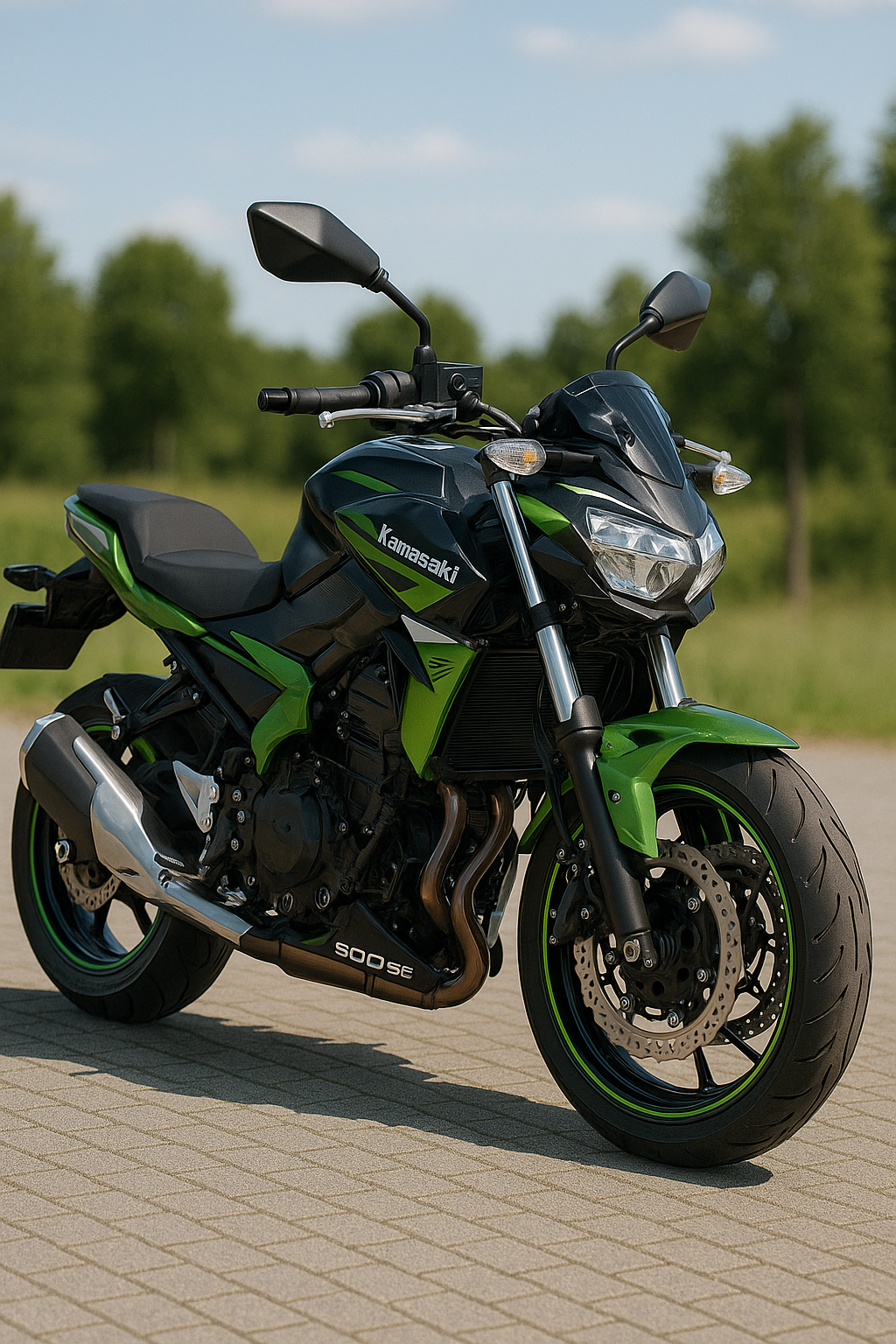 Kawasaki Z500 für Klasse A2
